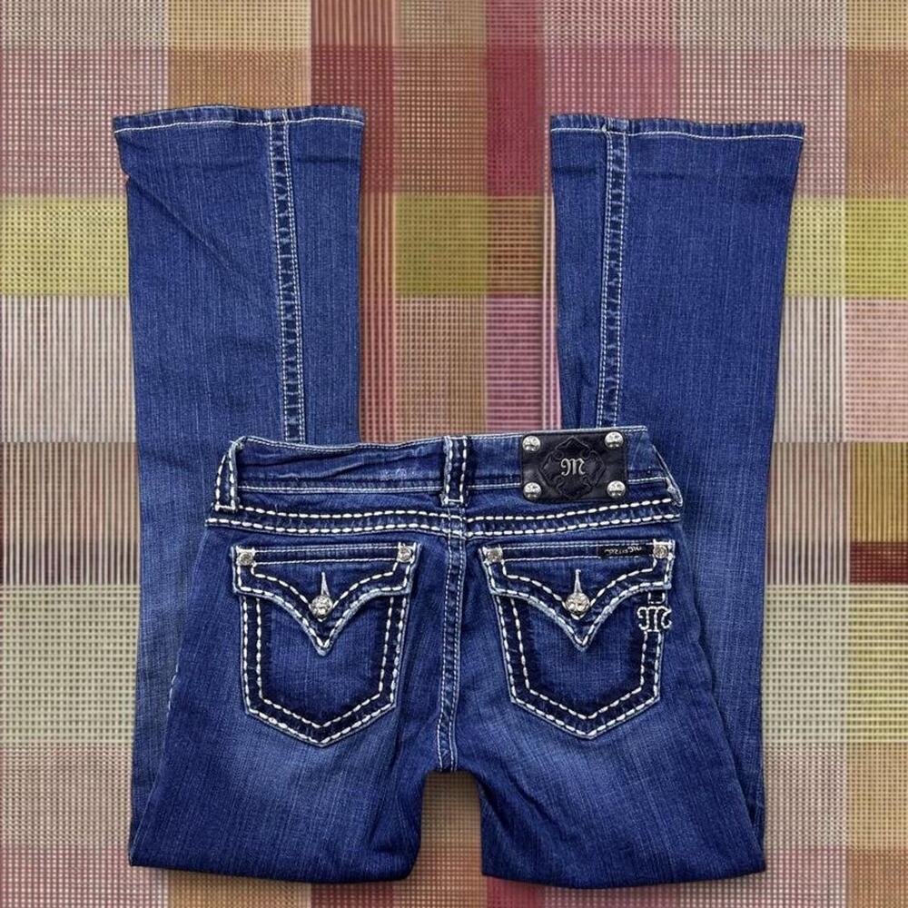 Vintage 2000’s Y2K Miss Me low rise bootcut jeans